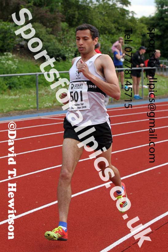 North Eastern 10000 metres, 2021 North Eastern Champs., Shildon. Photo: David T. Hewitson/Sports for All Pics